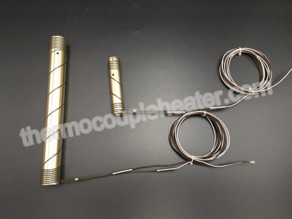 Pressed In Brass Coil Heater With Thermocouple J Type For Hot Runner System