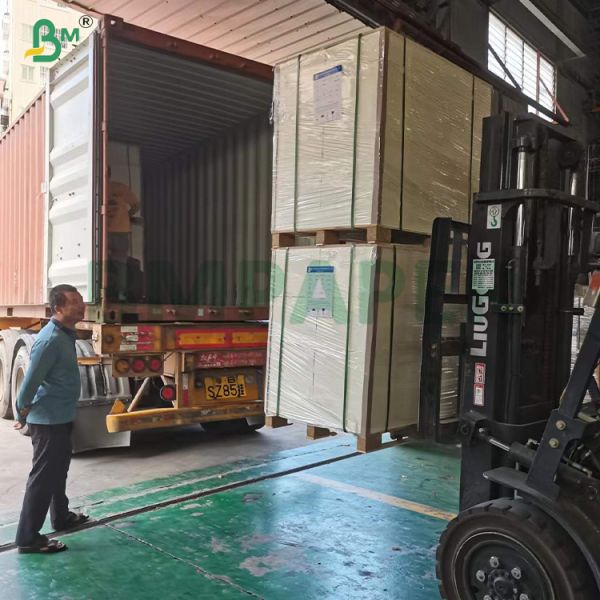 Waterproof 54G 56G Yellow Wax Coated Mango Outer Paper