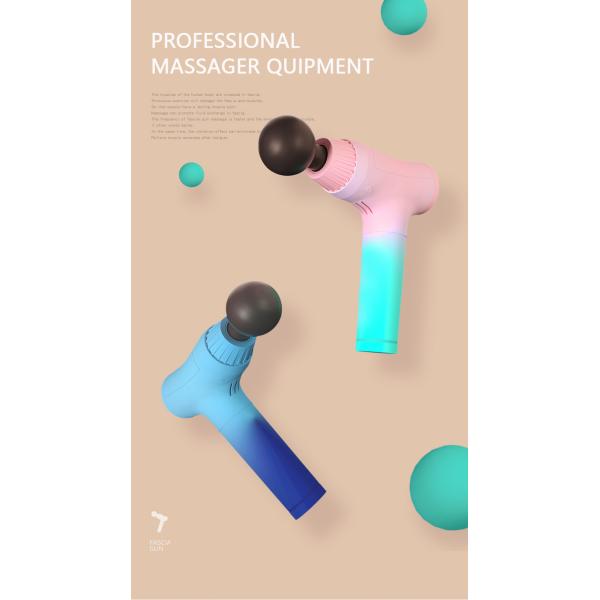 Перезаряжаемый беспроводной пистолет для глубокого массажа тканей 1200–2800 об/мин