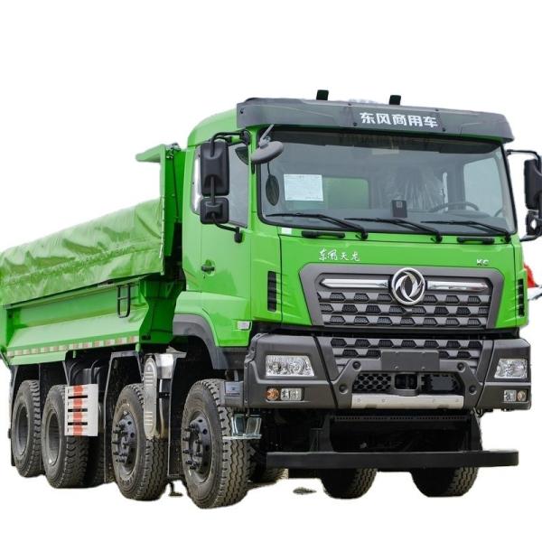 Dongfeng Commercial Vehicle KC 420hp 560hp 8X4 6x4 8.2m Dump Truck with 2 Passenger Capacity and Cruise Control