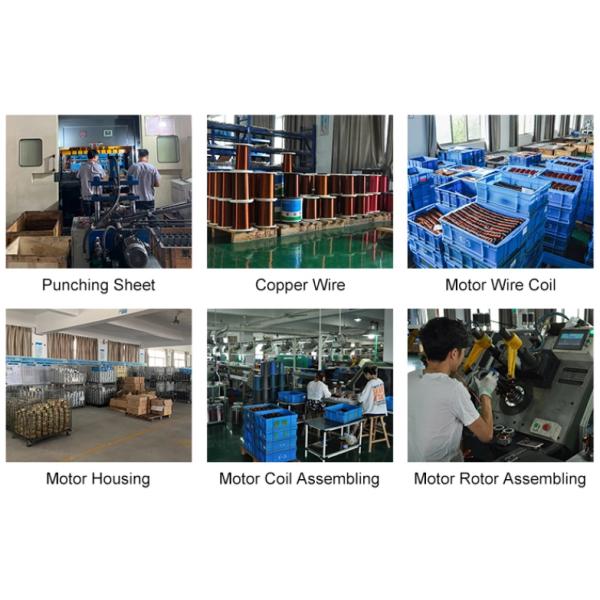 IP21 Professional Outdoor Air Cooler Fan Motor YDK139 High Efficiency Class B Heat Pump Fan Motor