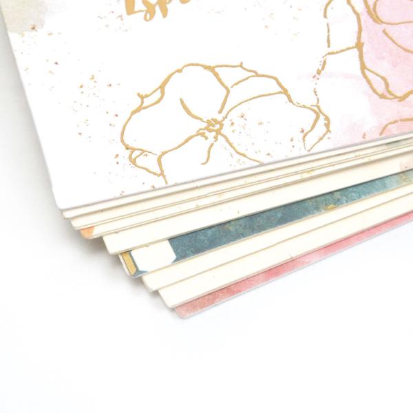 Custom Gold Foil Greeting Card For Weddings Birthdays Christmas