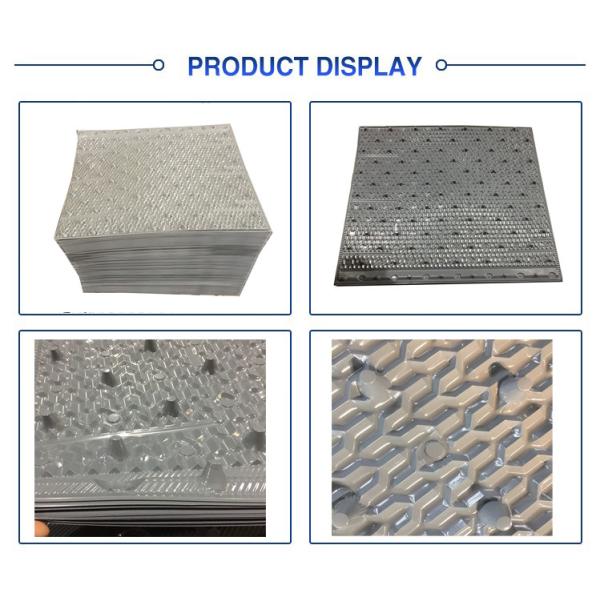 пакет заполнения стояка водяного охлаждения пусковых площадок PVC средств массовой информации заполнения стояка водяного охлаждения 950mm пластиковый испарительный