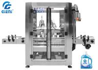 Máquina de enchimento cosmética móvel dos bocais lineares do líquido 2