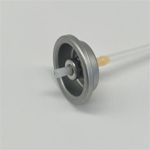 Valve de pulvérisation anti-transpirant durable et éco-responsable pour les formulations pour peaux sensibles, avec une compatibilité des matériaux supérieure et une conception recyclable