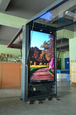 4K UHD 65 Outdoor LCD Digital Signage LCD Totem With PCAP Touch