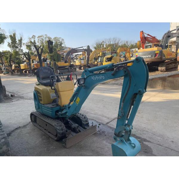 Kubota U10-3 Mini Used Excavator Indoor Working Second Hand Excavator Machine