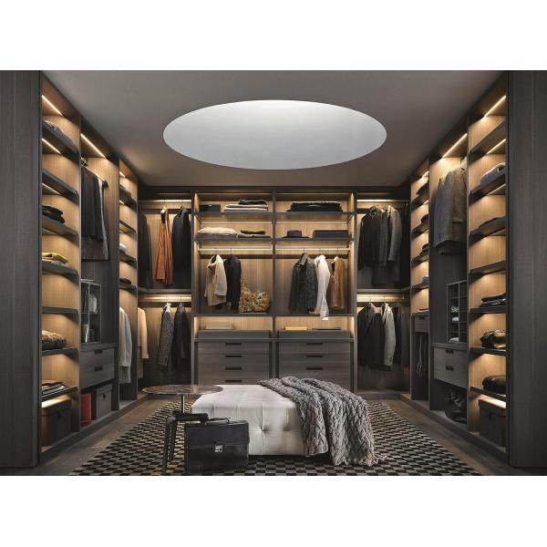European Style Modern Design Wall Bedroom Wardrobes NO Folded Adjustable and High End