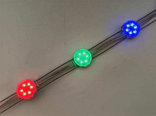 Permanent Holiday Lights Led Aluminum Track Lighting 40mm DC24V SMD3535 120° Viewing Angle