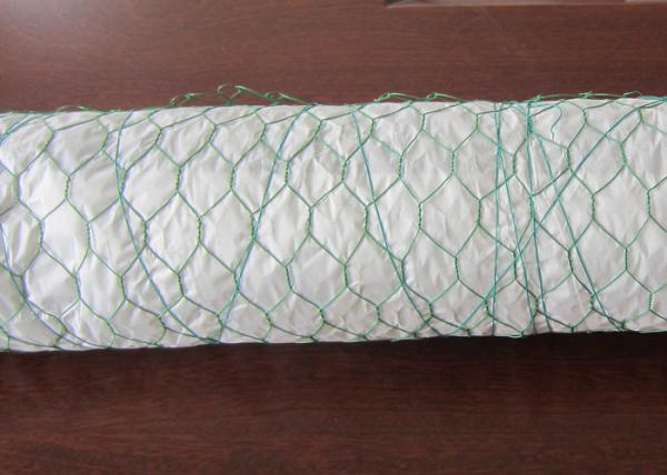 36 Inch Green PVC Coated Chicken Wire Mesh 3/8 1.6mm Dia For Poultry Fence