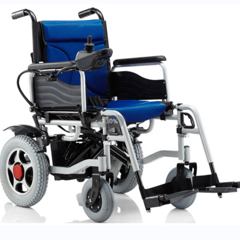Electric wheelchair 140Kg lightweight capacity lithium battery power foldable portable wheelchair for 140kg older