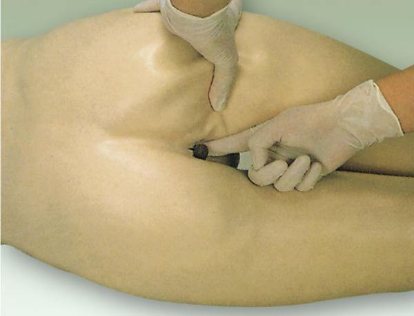 Lifesize Nursing Manikin and dissassembled enema and defecation auxiliary simulator