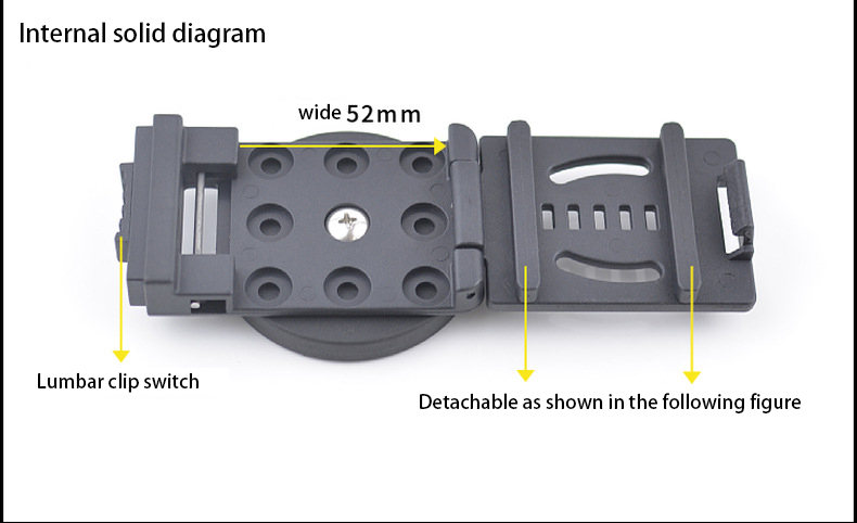 Strong Magnetic Suction Cup Suspension Hardware Tool Waist Clip