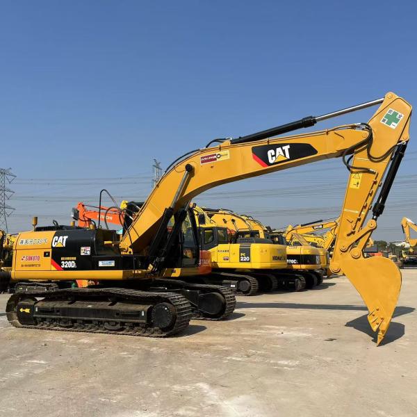 Good Condition Caterpillar 320DL Excavator With Breaker Hammer Line For Mining