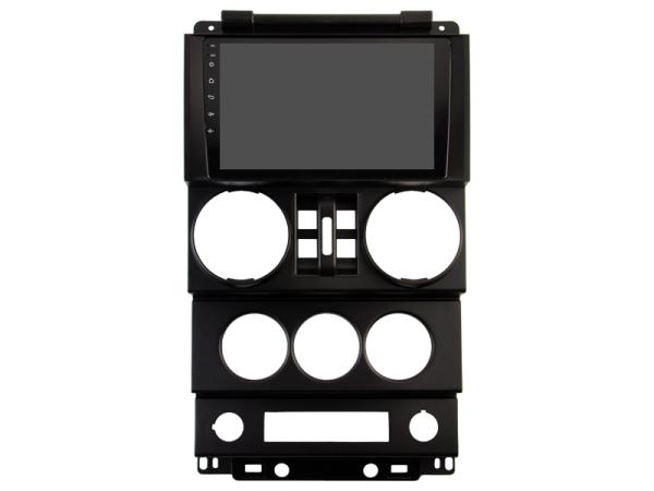 9/10,1” telas para o estéreo 2008-2010 dos multimédios do carro de Jeep Wrangler Unlimited 3 JK