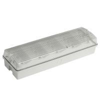 Níquel conduzido montado de superfície da luz do anteparo da emergência IP65 - bateria 3.6V 0.6Ah do cádmio
