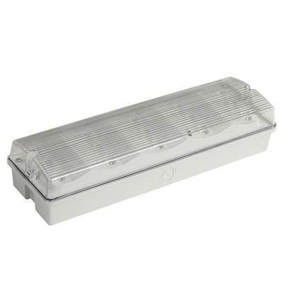 Níquel conduzido montado de superfície da luz do anteparo da emergência IP65 - bateria 3.6V 0.6Ah do cádmio