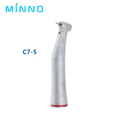 COXO 1:5 Aumentando a baixa velocidade Dental Handpiece Contra Ângulo LED Fibra Óptica Handpiece
