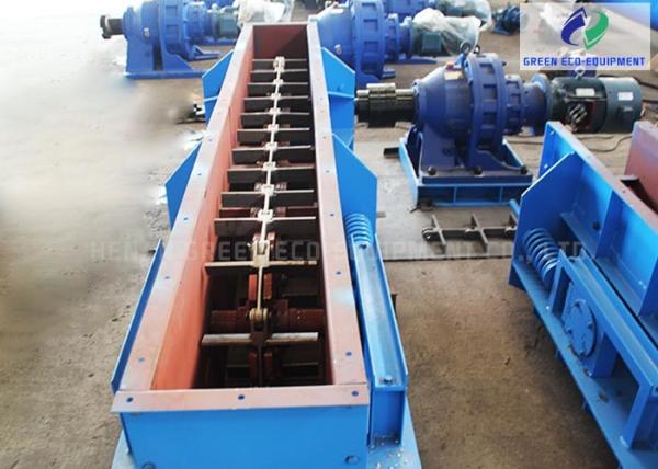 MS Type Buried Scraper Conveyor , Forged Stainless Steel Chain Conveyor