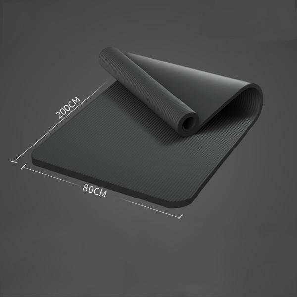 Keep Nature Premium Yoga Mat Thick Non Slip Anti-Tear Fitness Mat for Hot Yoga Pilates & Stretching Home Gym Workout