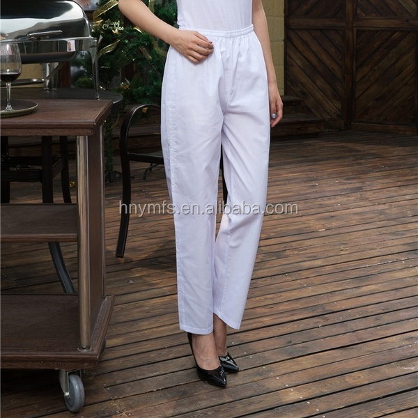 Top Quality Custom Design Workwear Chefs Clothing  Chef  Pants for women