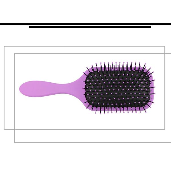 Streamlined Handle Scalp Massage Comb Customized Color ABS Airbag Comb