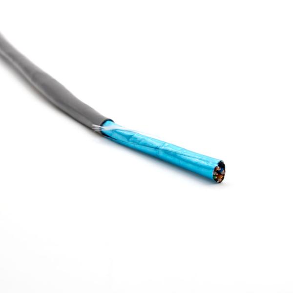 Category 5e FTP Ethernet cable / 24AWG cat5e lan cable Grey PVC