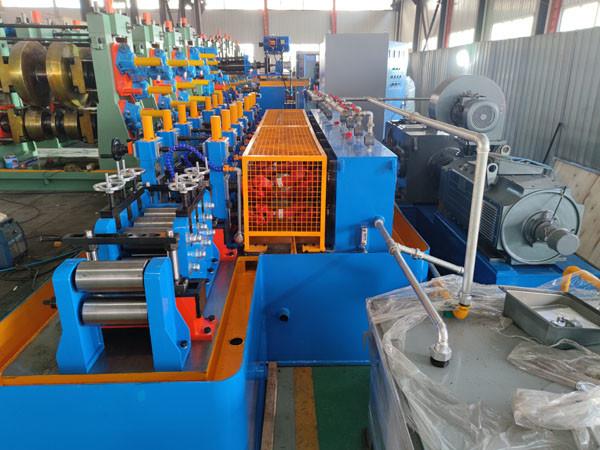 Machine de fabrication de tubes de 89 mm pour tuyaux en acier galvanisé 30-80 m/min