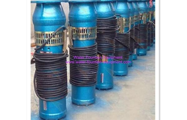 Flange Connect Submersible Fountain Pumps Iron Casting 380v And 220v Three Phase