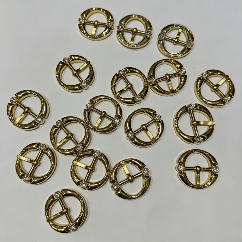 Vintage Square Plastic Shoe Buckles Silver Compatibility Fits Most Ladies Shoes Straps