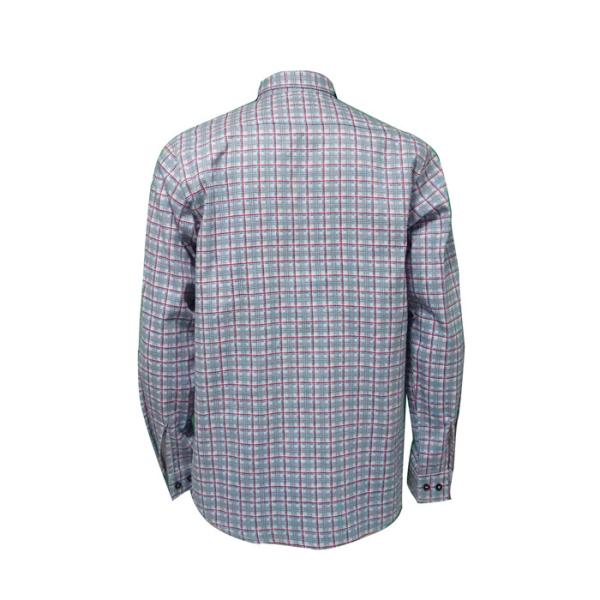 HRC2 Plaid Fire Retardant Work Shirt FR Apparel For Anti Flame Welding