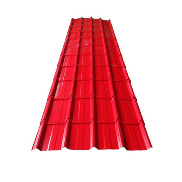 2m 5.8m 6m Color Corrugated Roofing Sheets 19ft  ASTM