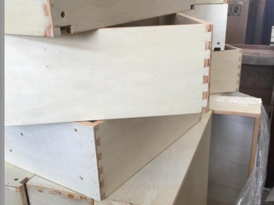 Twin Bed Hotel Style Headboards 50% Sheen For Bedroom , Natural Color