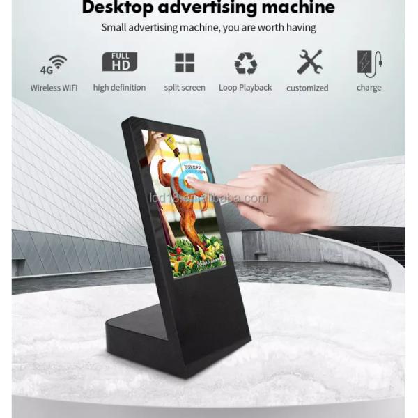 Рабочий стол 8 медленно двигает одиночный игрок 1280x800 рекламы LCD с батареей 20800mAh