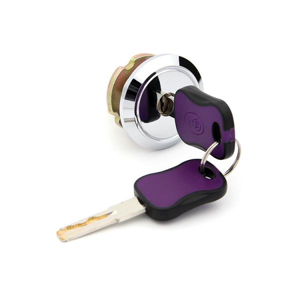 Novel Design Key Cylinder Lock , Door Cylinder Replacement D48mm * L25.5mm