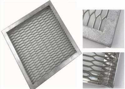 rede de arame expandida galvanizada sextavada resistente do metal de 65mm