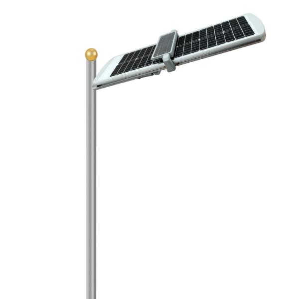 Solar Panel Road Light IP65 LED Solar Street Light 40W Eco Friendly