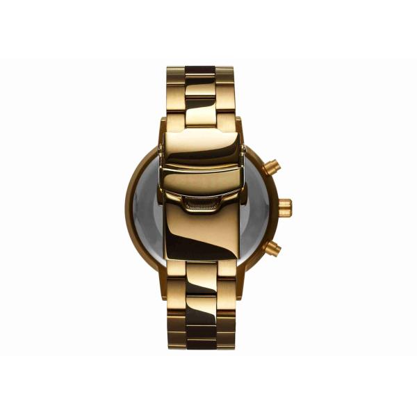 Gold plating stainless steel chronograph watches singapore movement watch