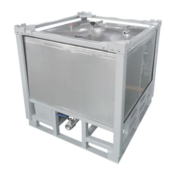 Stainless steel ton barrel