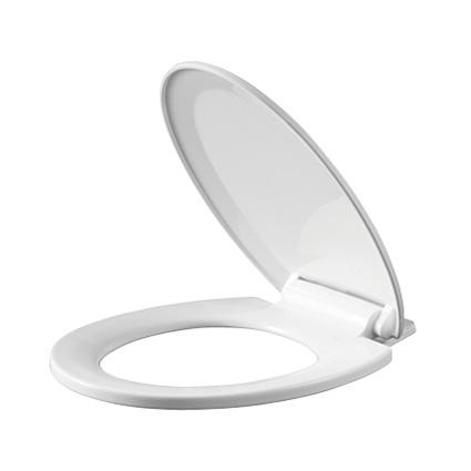 Toilet Seat Cover Soft Closing PP Plastic Different Hinge Available From Xiamen China
