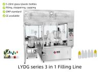 Automatic Eye Drop Filling Machine with ISO Class 5 laminar flow, Sterile and GMP Compliant 5ml to 20ml Solution