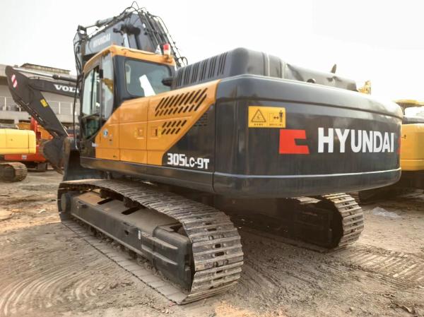 Excavadora usada Hyundai 305C-9T 30 toneladas Excavadora grande Hyundai 305