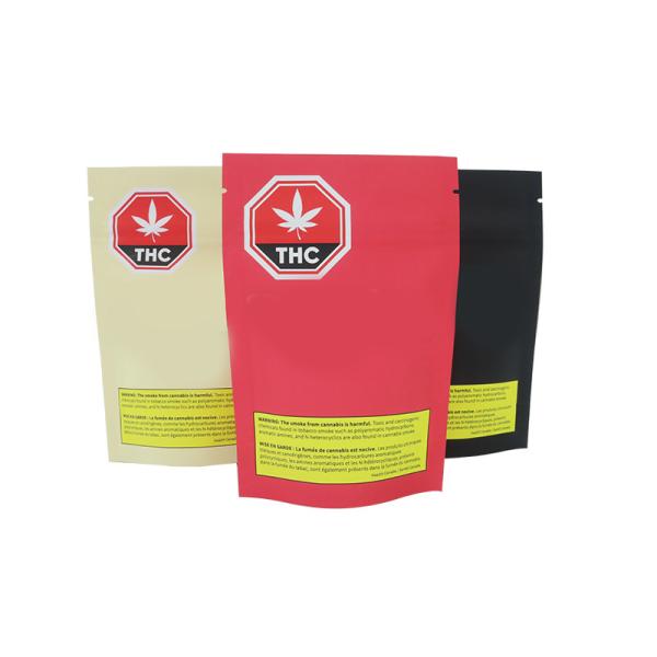 Food Grade Plastic Material Mylar Weed Packing for Superior Food Flower Preservation Solutions