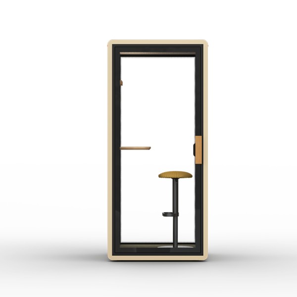 Collaborative Workplace Vocal Office Soundproof Booth For Phone Calls Video Meetings