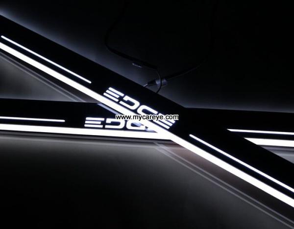 Ford Edge LED door sill plate light moving door scuff Pedal lights