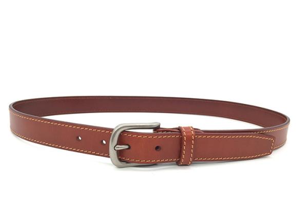 Anti - Silver Pin Buckle Casual Jeans Leather Belt  For Men / Kids / Girl