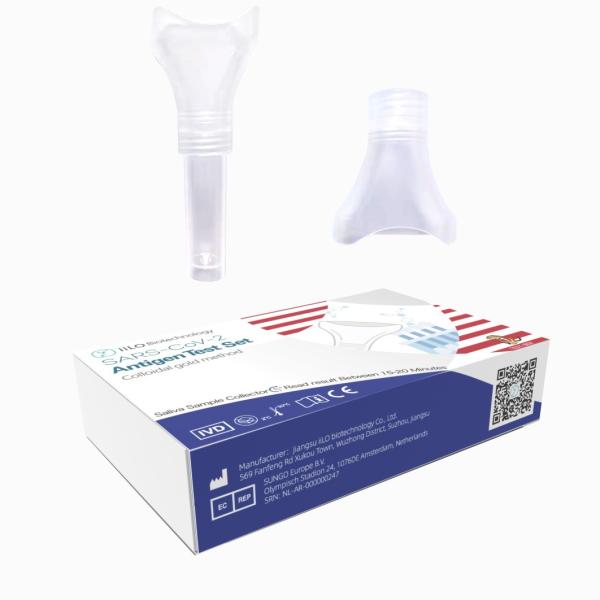 Class III 99% Accuracy SARS-CoV-2 Antigen Self Test Set Saliva Sample Collector
