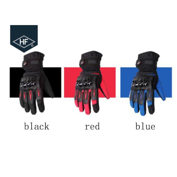 Velvet Inside Aftermarket Motorcycle Accessories Full Finger Waterproof Winter Motorcycle Gloves