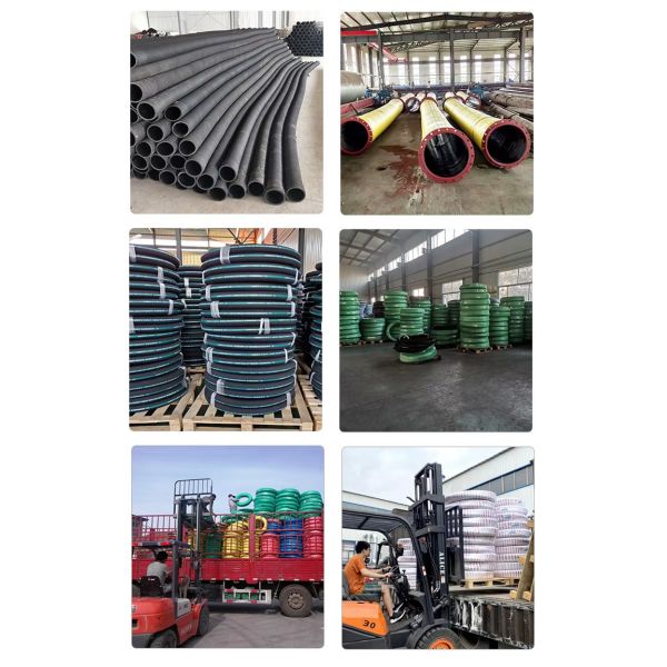 Impact Resistance Floating Dredge Pipe Robust Construction Dredging Rubber Hose