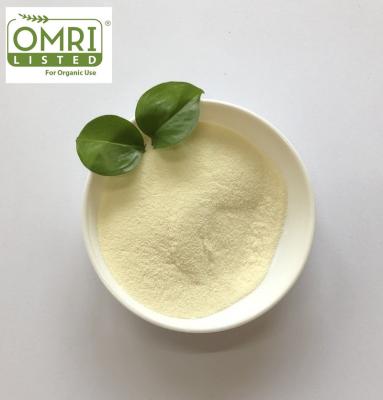 Lista OMRI Composto de Aminoácido em Pó Hidrolisado 80% Fabricante de Fertilizante Orgânico